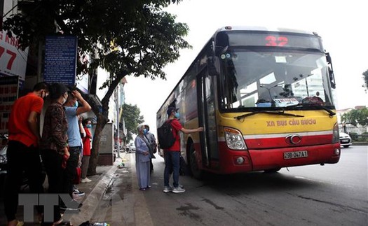 Hà Nội phát triển mạnh xe buýt và giao thông công cộng để thu hút người dân