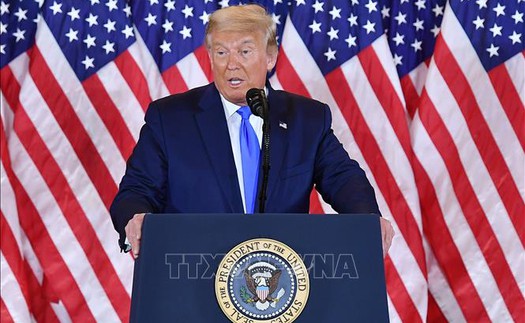 Tổng thống Trump cáo buộc 'các antifan' gây ra vụ bạo loạn tại tòa nhà Quốc hội