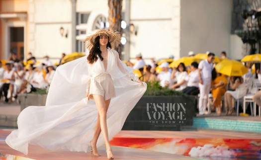 Hoa hậu Đỗ Mỹ Linh, Lương Thùy Linh, Đỗ Hà catwalk 'bên ánh mặt trời'