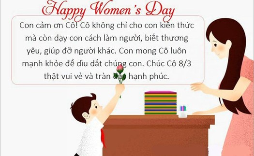 Gợi ý lời chúc 8/3/2021 ngắn gọn, ý nghĩa nhất dành cho phái nữ