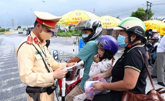 Kiểm soát chặt các phương tiện giao thông từ tỉnh ngoài vào Hà Nội