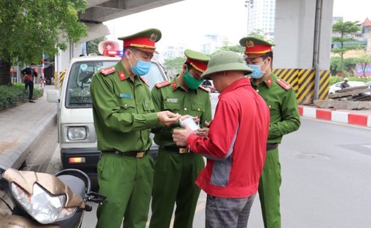 Xử lý nghiêm hành vi chống người thi hành công vụ phòng, chống dịch