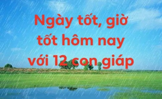 Xem ngày tốt giờ tốt hôm nay 13/11/2021 với 12 con giáp