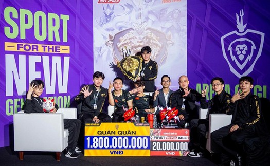 5 giải đấu Esports Việt Nam có tiền thưởng cao nhất trong năm 2022