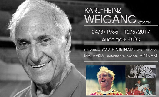 [Infographic] Karl-Heinz Weigang và 4 thành tựu lớn với bóng đá Đông Nam Á