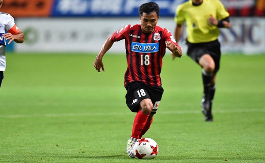 Chanathip Songkrasin đá chính 4 trận liên tiếp cho Consadole Sapporo