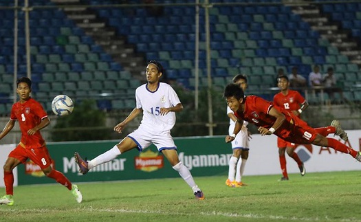 U18 Myanmar tiễn Philippines về nước, quyết thắng U18 Việt Nam ở trận cuối