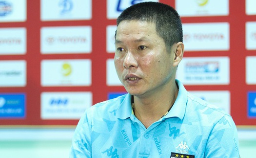 HLV Chu Đình Nghiêm: 'Nếu là trọng tài nội, Hà Nội FC chưa chắc đã có phạt đền'