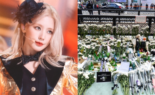 Miyeon (G)I-DLE đến đặt hoa, bật khóc tưởng niệm người bạn đặc biệt qua đời vì thảm kịch giẫm đạp Itaewon