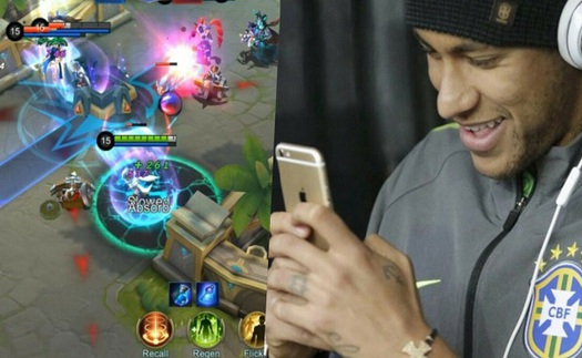 Neymar bất ngờ thể hiện tình cảm với một game MOBA Mobile 'quốc dân'