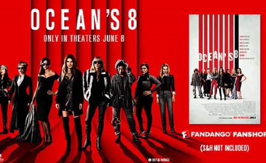 'Ocean's 8': Phim doanh thu 'khủng' chứng minh 'bom tấn' không còn là đặc quyền của nam giới