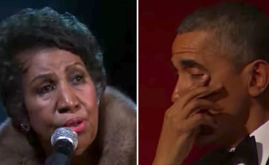 Cựu Tổng thống Barack Obama tiếc thương Nữ hoàng nhạc soul Aretha Franklin