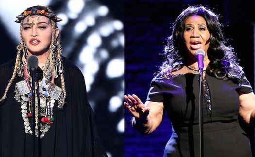 MTV VMA: Madonna gây phẫn nộ vì toàn 'tự sướng' trong bài phát biểu tưởng nhớ Aretha Franklin