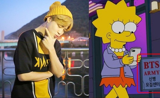 Fan thích thú phát hiện BTS xuất hiện trong phim 'The Simpsons' nổi tiếng của Mỹ