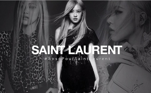 Rose Blackpink siêu 'chất' trong chiến dịch quảng cáo đầu tiên với Yves Saint Laurent