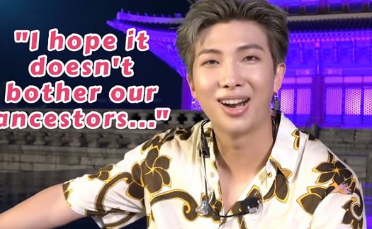 RM BTS hào hứng kể về lần đầu tham quan Cung điện Gyeongbokgung dưới ánh trăng