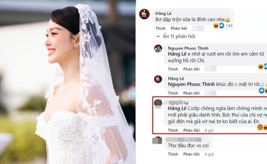 Minh Hằng đáp 'nét căng' khi bị tố 'cướp chồng'