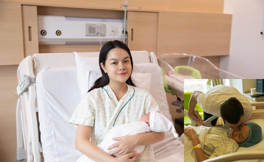 Phạm Quỳnh Anh bất ngờ trước phản ứng của bạn trai khi chứng kiến con chào đời