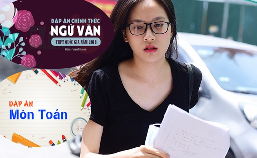 Công bố điểm thi THPT Quốc gia 2018: Nhiều bài thi đạt điểm 10