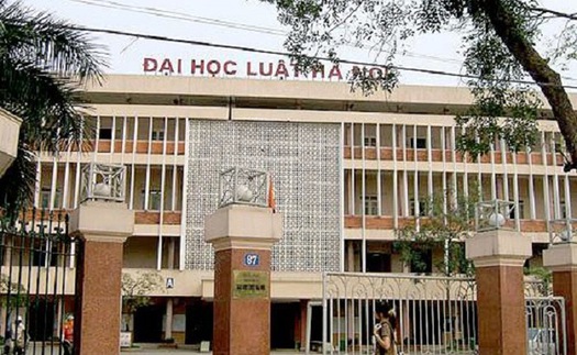 Điểm chuẩn Đại học Luật Hà Nội năm 2018