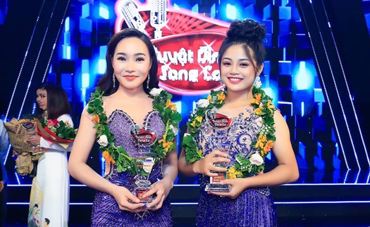 Lý Thu Thảo và Thanh Thanh, đội Cẩm Ly, Minh Vy đăng quang Tuyệt đỉnh song ca mùa 3