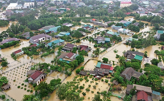 Miền Trung mưa đặc biệt to, nguy cơ lũ quét rất cao