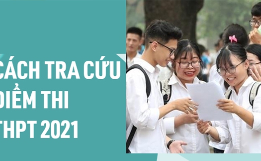 Tra cứu điểm thi THPT Quốc gia 2021 trên toàn quốc