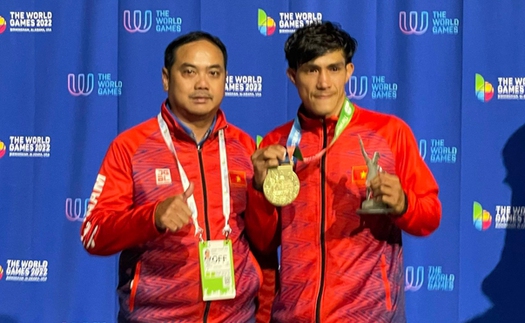 Duy Nhất giành Huy chương vàng lịch sử trong lần đầu tham dự World Games 2022