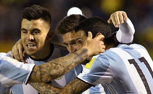 Video clip highlights bàn thắng trận Ecuador 1-3 Argentina