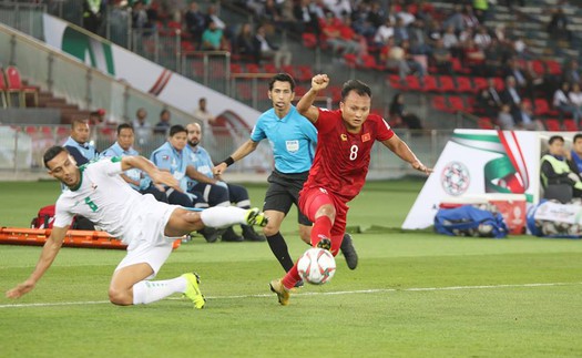 Chấm điểm Việt Nam 2-3 Iraq: Trọng Hoàng, Công Phượng và Quang Hải chơi xuất sắc