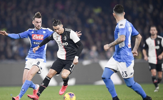 Link xem trực tiếp bóng đá Napoli vs Juventus. Trực tiếp bóng đá Ý