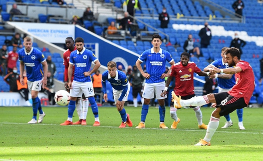 ĐIỂM NHẤN Brighton 2-3 MU: Fernandes vẫn là người hùng. Pogba đá như chấp người