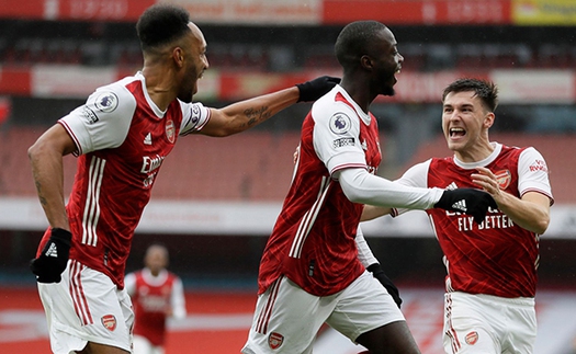 Arsenal 2-1 Sheffield: Pepe và Saka tỏa sáng, 'Pháo thủ' vào Top 4