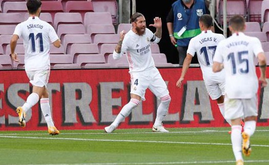 ĐIỂM NHẤN Barcelona 1-3 Real Madrid: Fati khiến Messi lu mờ. Ramos vẫn là 'quái kiệt'