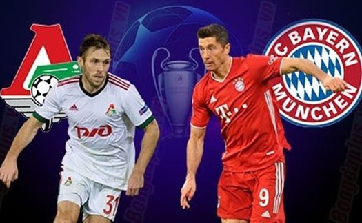 Link xem trực tiếp bóng đá. Lokomotiv vs Bayern Munich. Xem trực tiếp cúp C1