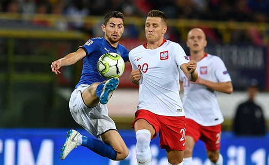 Link xem trực tiếp bóng đá. Italia vs Ba Lan. Xem trực tiếp UEFA Nations League