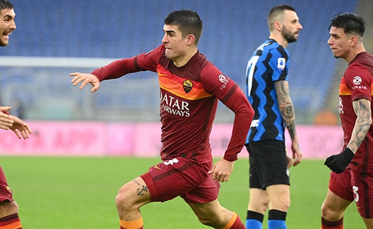 Roma 2-2 Inter: Inter bắt đầu hụt hơi