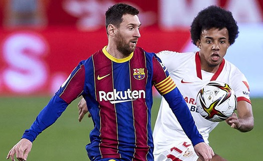 Video clip bàn thắng trận Sevilla vs Barcelona