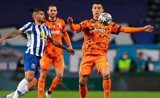 Link xem trực tiếp Juventus vs Porto. K+, K+PM trực tiếp bóng đá Cúp C1 châu Âu