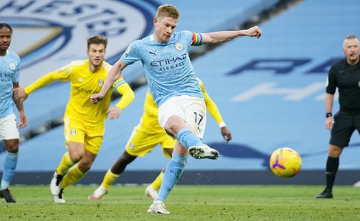 Video clip bàn thắng trận Fulham vs Man City