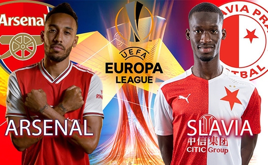 Video clip bàn thắng trận Arsenal vs Slavia Praha