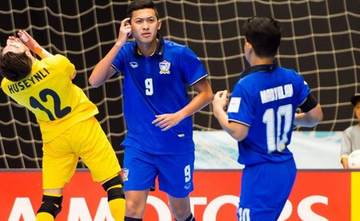 Futsal Thái Lan lần thứ 6 giành vé dự World Cup