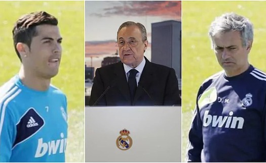 Florentino Perez: 'Ronaldo là một tên ngốc, Mourinho thì khác người'