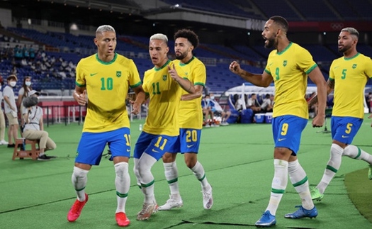 Trực tiếp bóng đá VTV5 VTV6: U23 Brazil vs U23 Bờ Biển Ngà, Olympic 2021 (15h30 hôm nay)