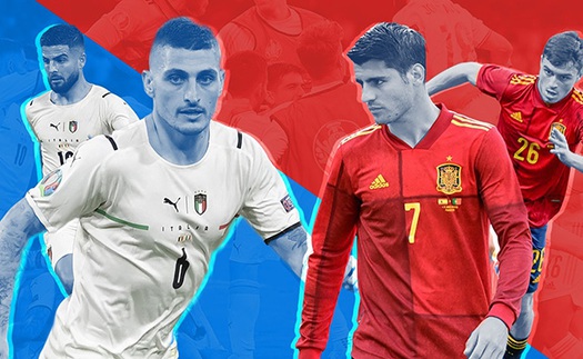 Lịch thi đấu và trực tiếp bóng đá Nations League bán kết: Ý vs Tây Ban Nha, Bỉ vs Pháp