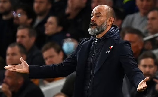 Tottenham chính thức sa thải Nuno Santo chỉ sau 4 tháng cầm quân