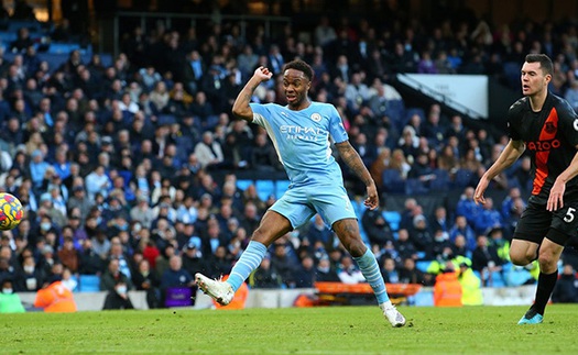 Man City 3-0 Everton: Sterling ‘thông nòng’, Man City thắng dễ