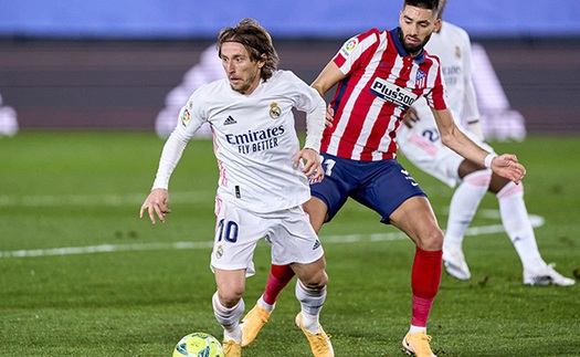 KẾT QUẢ bóng đá Real Madrid 2-0 Atletico Madrid, La Liga hôm nay