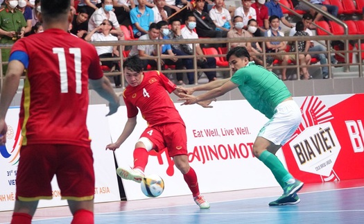 TRỰC TIẾP bóng đá Futsal Việt Nam vs Malaysia. VTV5 VTV6 trực tiếp SEA Games (16h00, 14/5)