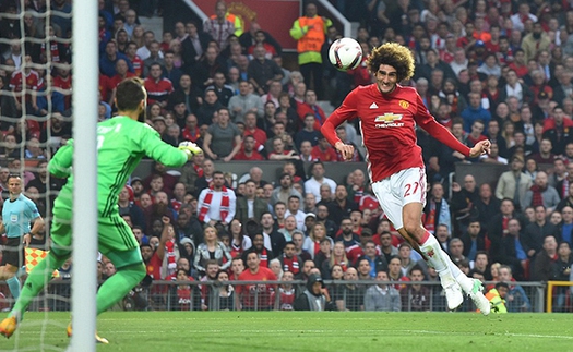 Man United 1-1 Celta Vigo (chung cuộc 2-1): Fellaini ghi bàn, Bailly bị đuổi, M.U nghẹt thở vào chung kết